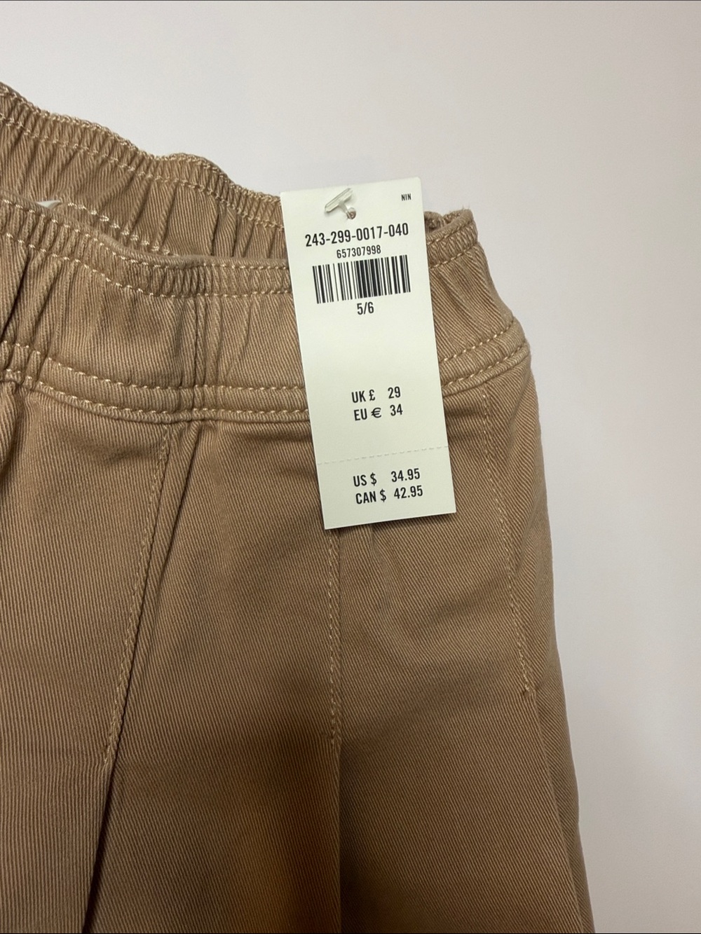 Abercrombie Kids Pleated Khaki  Skirt - Picture 5 of 5